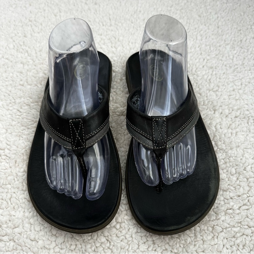 Chaco Leather Black Sandals Men’s Size 9